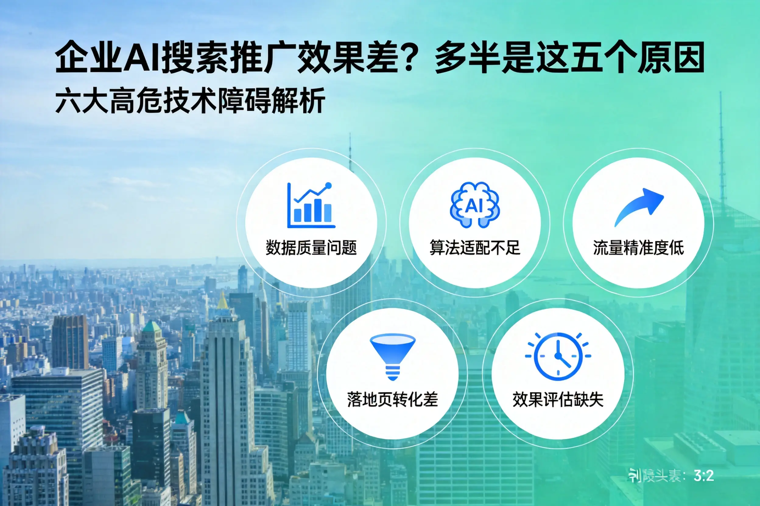 榕城企业AI搜索推广效果差?多半是这五个原因